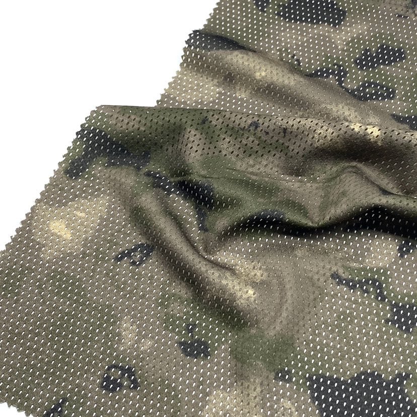 100%polyesyer 115-120GSM camouflage cover mesh fabric for outdoors Hunting and Sun Shade