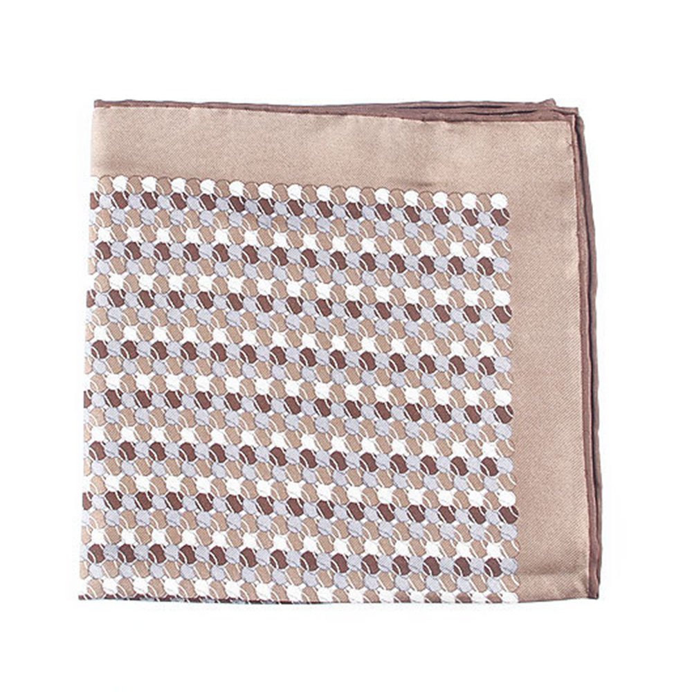 Custom Design Digital Printing 100% Silk Charmeuse Satin Hand Rolled Hemming Men Pocket Square Handkerchiefs