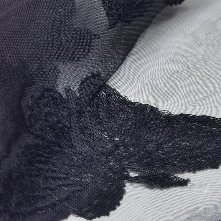 Ethnic fashion women voile shawl jacquard georgette stretch black hijab embroidery cotton head scarf viscose veils customizable