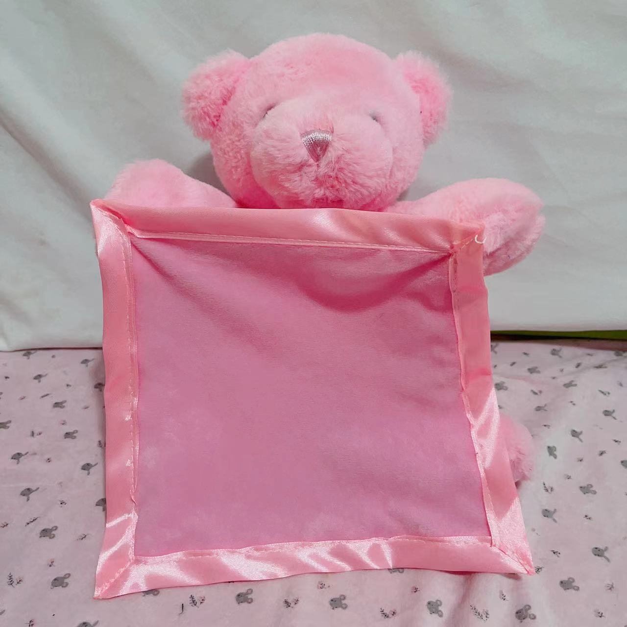 Baby Plush Learn Talk toy Handkerchief Teddy Bear Funny Electronic talking teddy bear Plush Toys for Kids