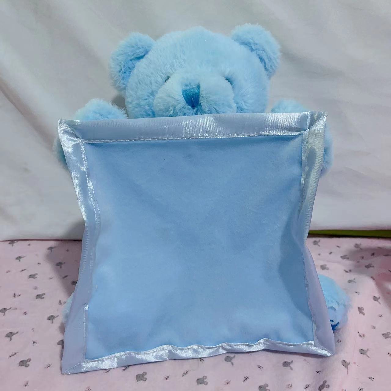 Baby Plush Learn Talk toy Handkerchief Teddy Bear Funny Electronic talking teddy bear Plush Toys for Kids