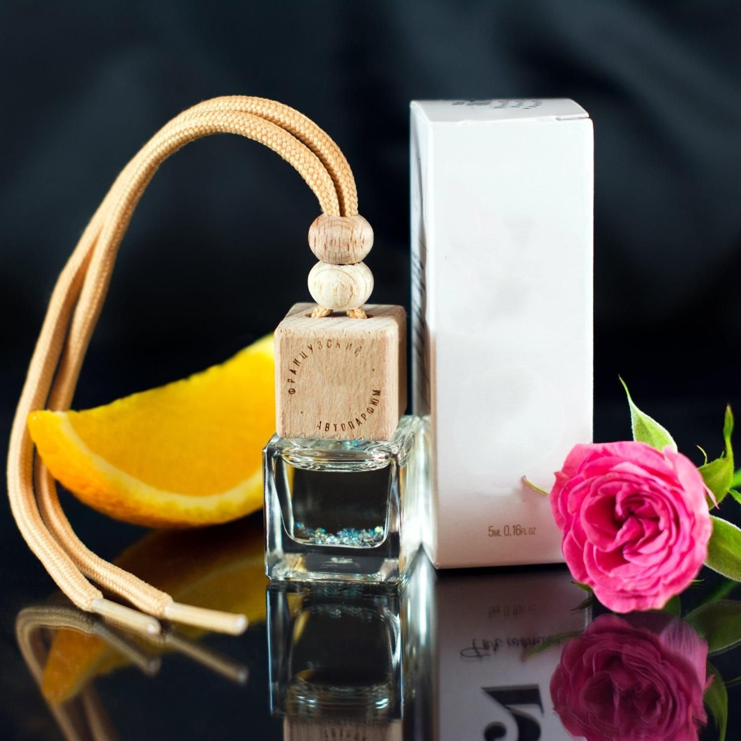 Custom Printed Black Luxury Car Diffuser Gift Box Packaging For 8Ml Car Diffuser Bottle Packaging