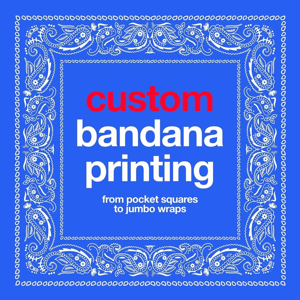 custom silk bandana printed classic logo cotton bandana custom design multifunctional colourful satin bandana for men