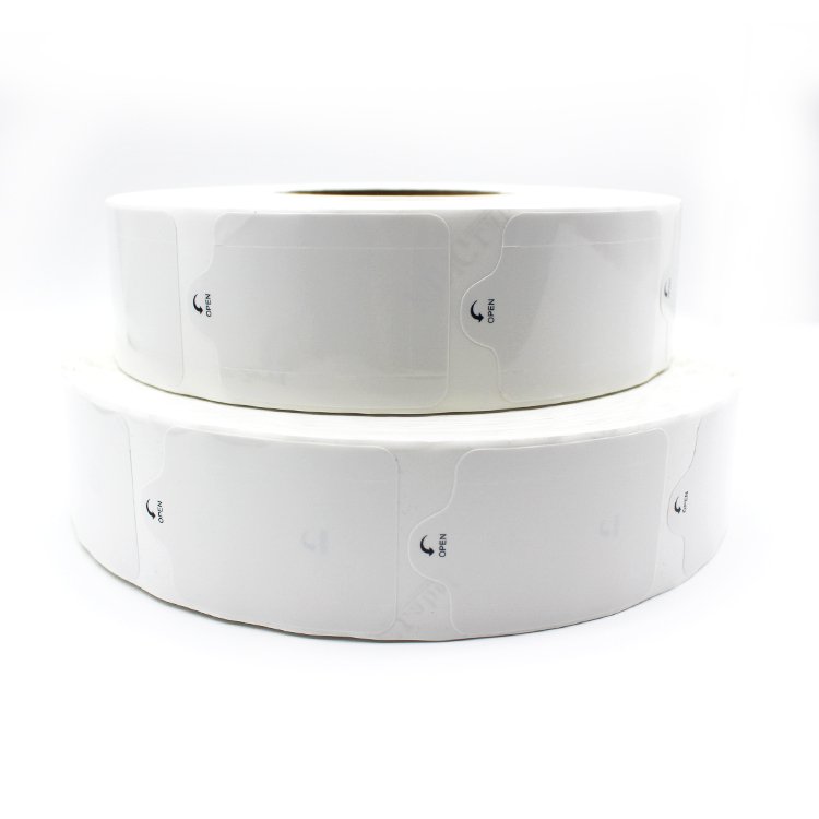 Custom Printing Labels Roll Vinyl Self Adhesive Waterproof Labels For Sealing On Plastic Packaging Bags Of Wet Wipes Label