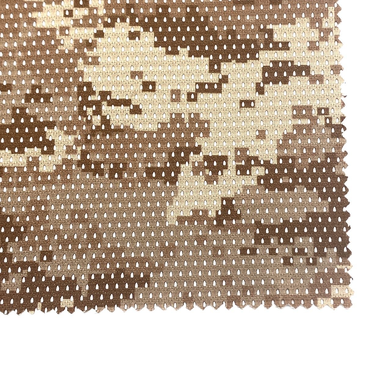 100%polyester printed Desert Digital camo mesh farbirc for Middle East Tactical Headwrap jacket