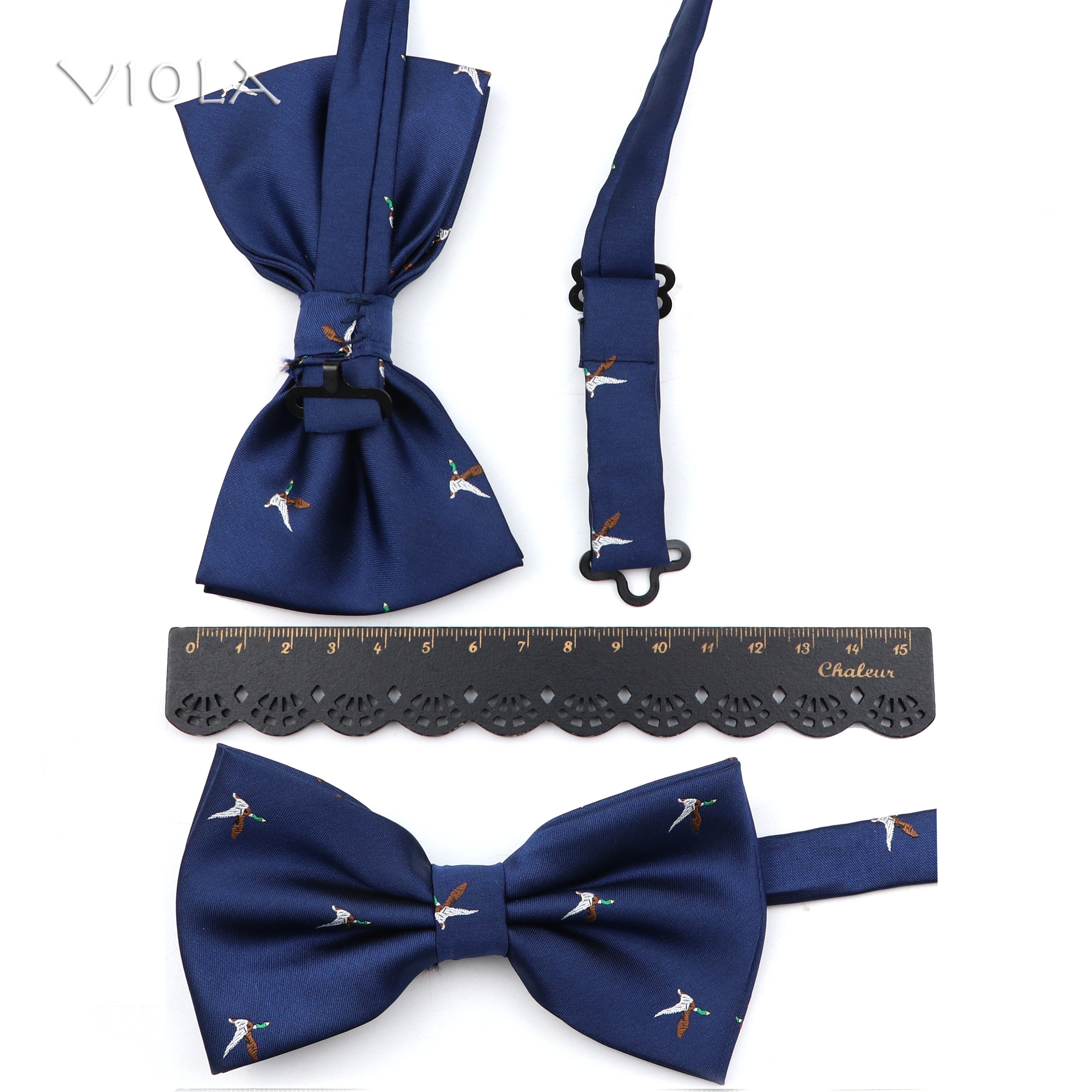 Hedgehog Penguin Bird Seahorse Cute Animal Necktie Sets Men Bow Tie Pocket Square Butterfly Handkerchief Cravat Gift Accessory