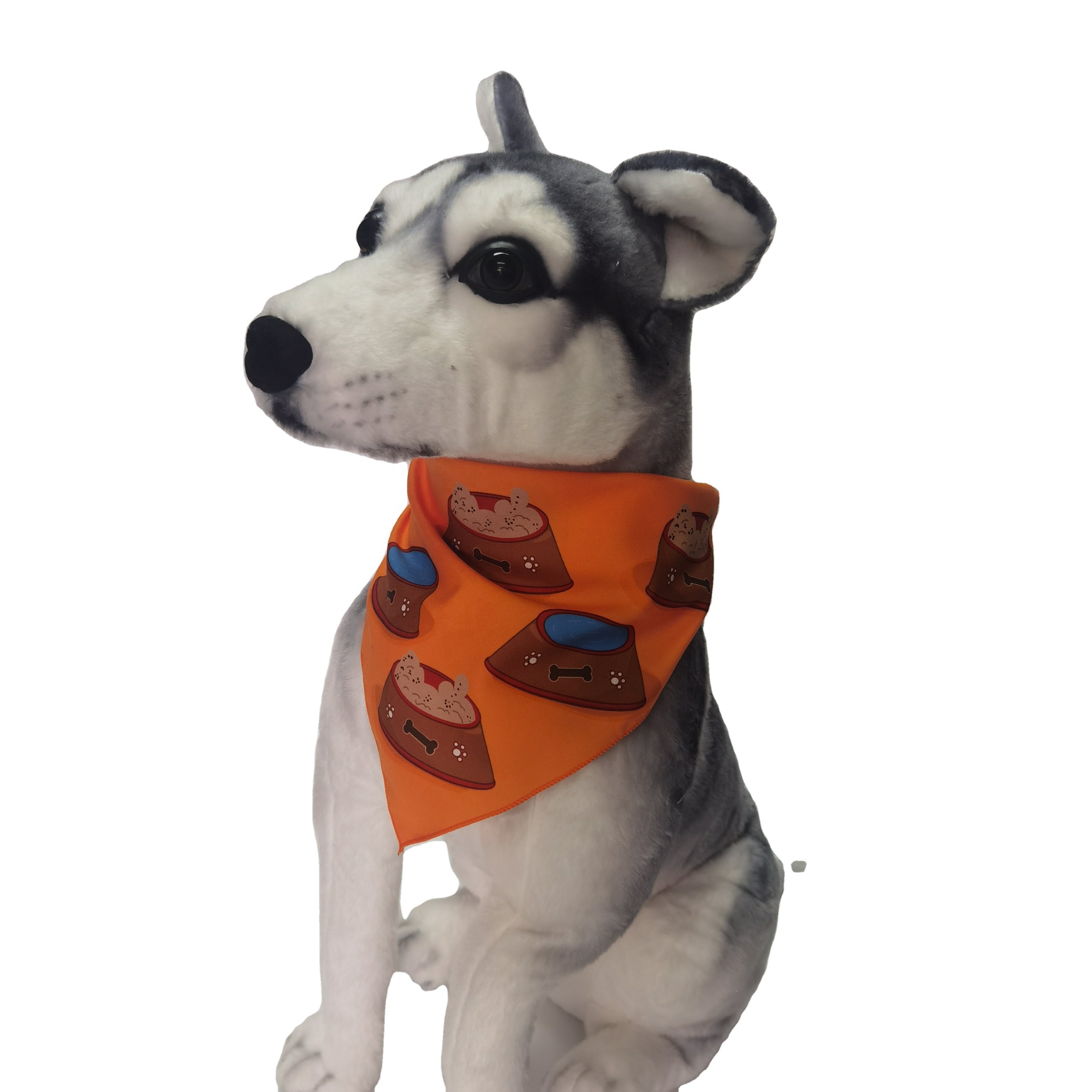 polyester Bandanas Washable Puppy Bandana Triangle Dog Drool Bibs Dog Handkerchief