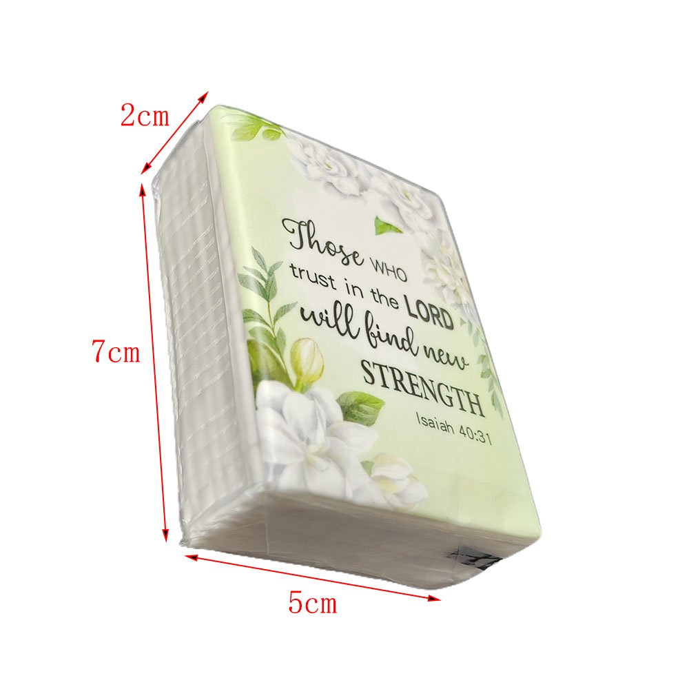 Custom Print Bag Mini Pocket Tissue Daily Use Products for Home Papier De Soie Soft Facial Tissues Paper