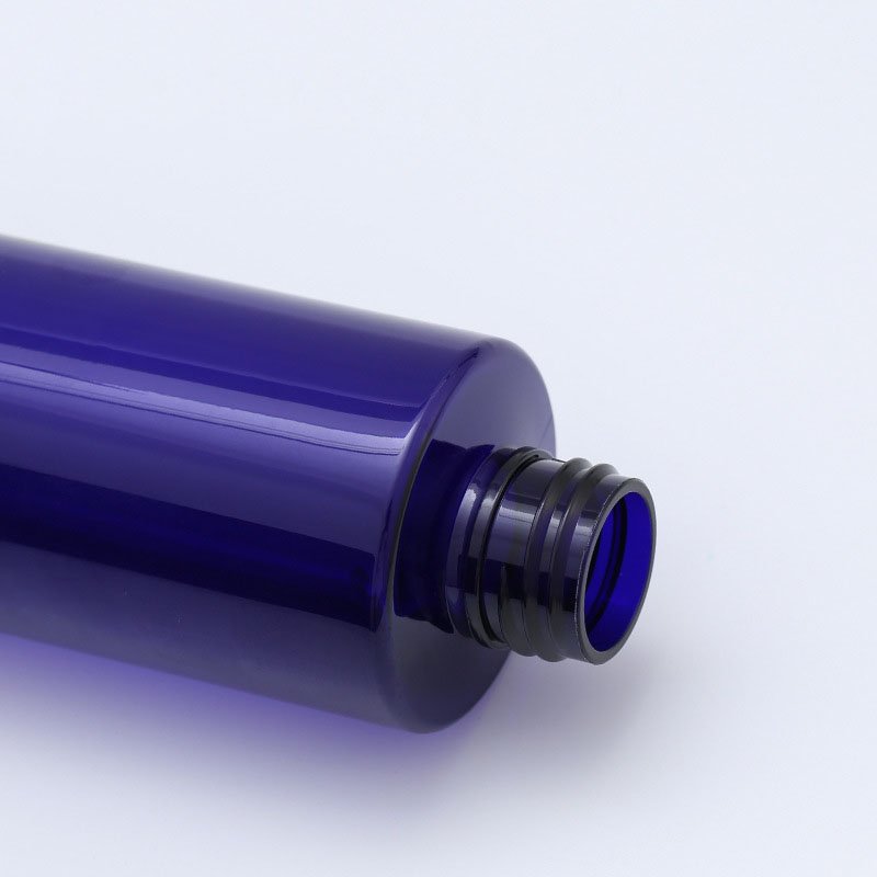 100ml Perfume 200ml Empty Blue PET Plastic Spray Bottle With Pump