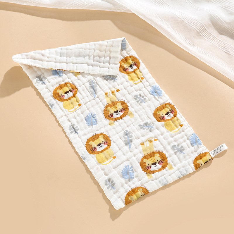 Gauze Cotton Burp Cloth Towels Newborn Baby Soft Absorbent Pure Cotton Face Bath Towels Face Handkerchief Burp Cloth Washcloth