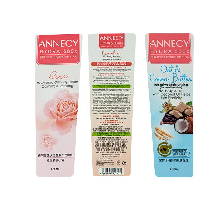 Personal Skin Care Product Custom Stickers Adhesive Cosmetics Bottle Brand Label For Packaging Waterproof Vinyl Sticker Private