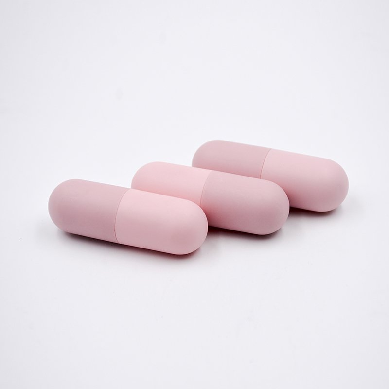 15ml 30ml Cosmetic Mini lipstick bottle mouth pink empty bottle