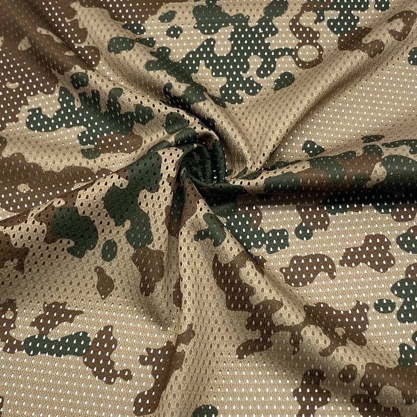Breathable Fast Drying 100% polyester printed jungle camo for desert Camouflage Uniform Jungle Tactical Clothing