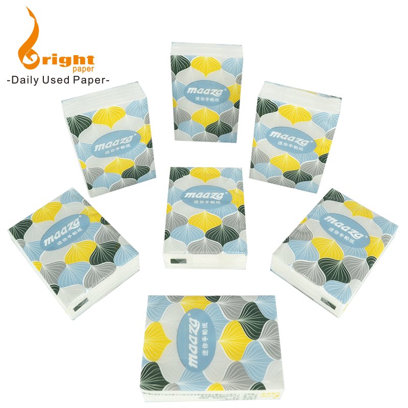 Promotion 3ply 5 sheets Mini Pocket Facial Tissue