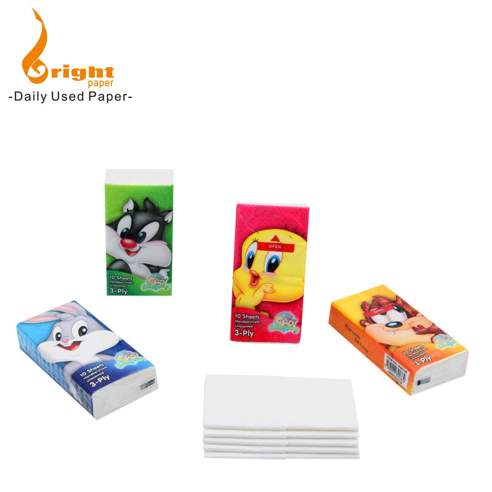 Promotion 3ply 5 sheets Mini Pocket Facial Tissue