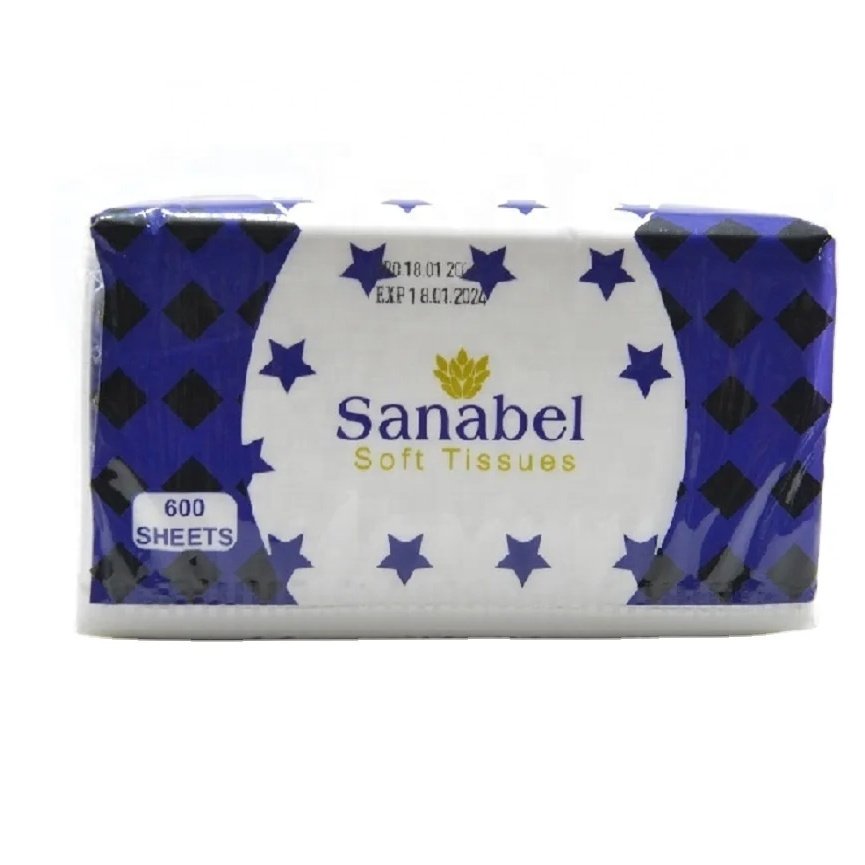 Hot Sale Absorbent Custom Handkerchief Tissue Virgin Wood Pulp Soft Skin Caring Office Hotel Daily Using Facial Tissue Paper