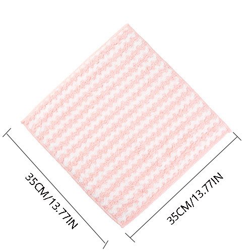 Dish Towel Luxury Microfiber Wholesale Microfiber Coral Fleece Hand Towel Various Colors Handkerchief Washcloth Cleaning Cloth