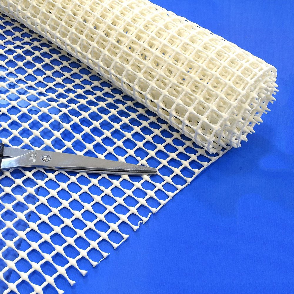 120 x 180cm Anti-Slip Rug Underlay Multi-Purpose Non-Slip Gripper Rug Pad Mat Foam Material Door Space Protector Safe Rugs