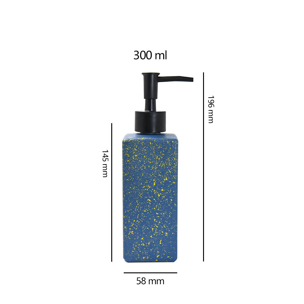 Custom Printing 300ml Matte Black White round square Empty Cosmetic Glass Shampoo Pump Lotion Bottle