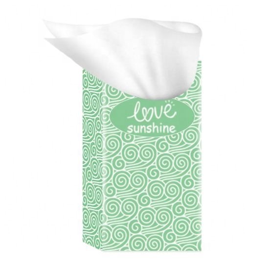 Custom printed logo 2ply 3ply Promotional Customized Virgin Wood Pulp Handkerchief Facial Tissue Pocket Pack Tissue Paper