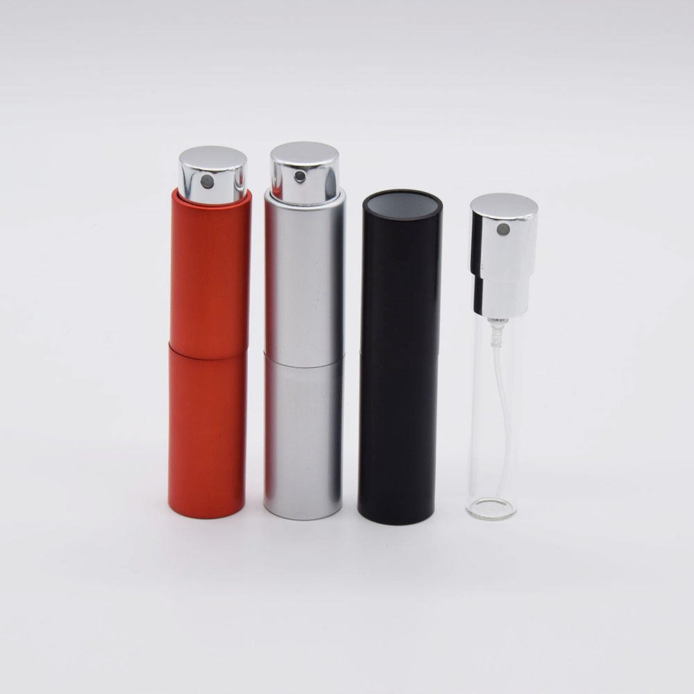 Empty 8ml Aluminum Bottle Perfume Spray Refillable Perfume Bottle Travel Perfume Bottle