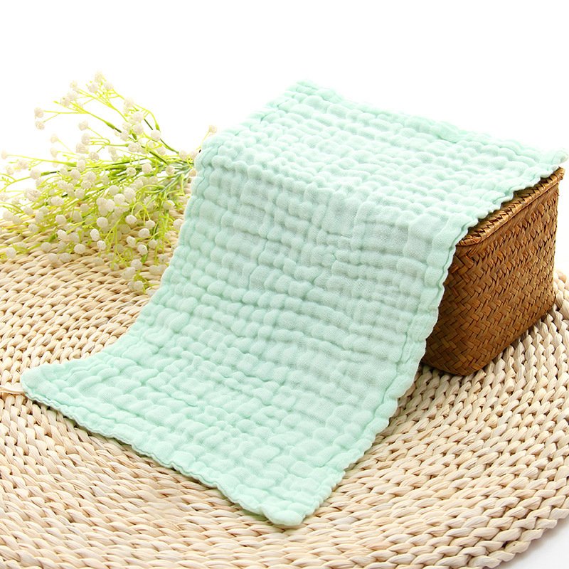 Baby Infant Towel 25*50cm Muslin Towel Handkerchiefs Six Layers Towel