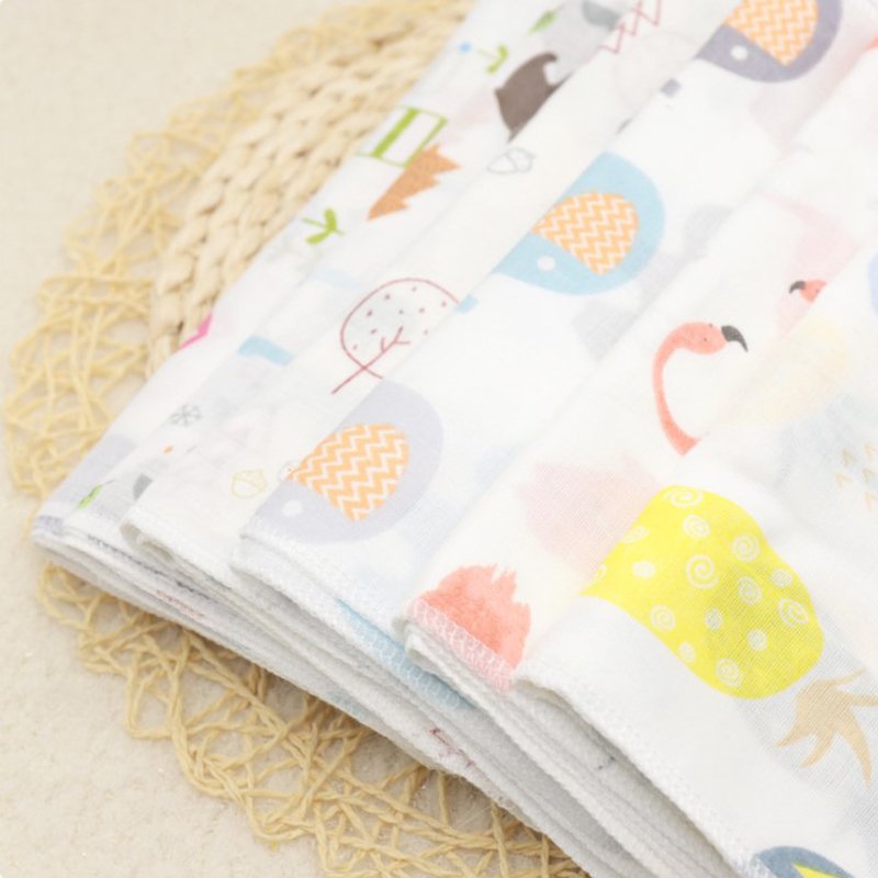 Wholesale Cute Baby Cloth Light Cotton Gauze 2 Lauer Muslin Baby Towel 25x25cm Face Handkerchief Burp Cloth Washcloth