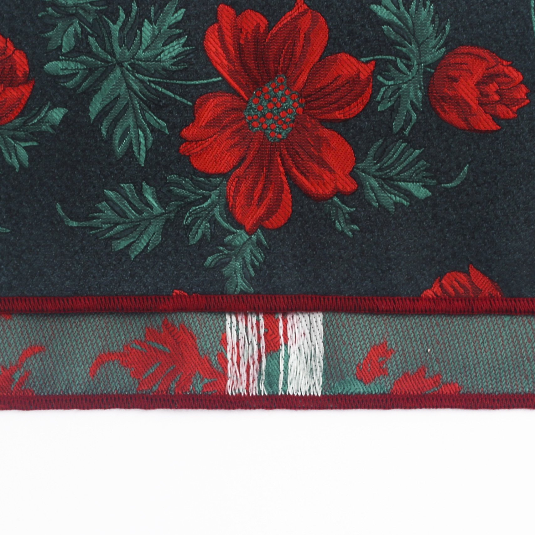 Design Accept polyester Customized Logo Handkerchief woven Pocket Square