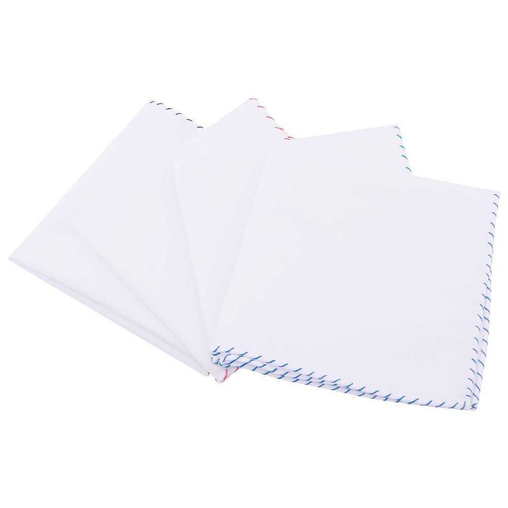 Hamocigia Wholesale Handmade Men Fashion 100% Pure Cotton Handkerchief Pocket Square