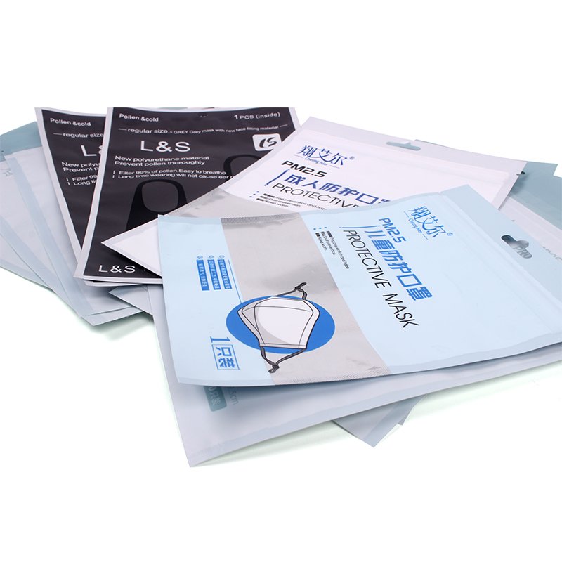 Custom Ziplock Compound Bag for Mask Packing Protection Sealed Bag