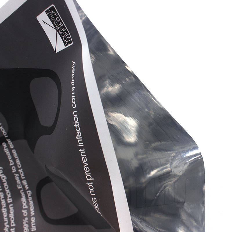 Custom Ziplock Compound Bag for Mask Packing Protection Sealed Bag