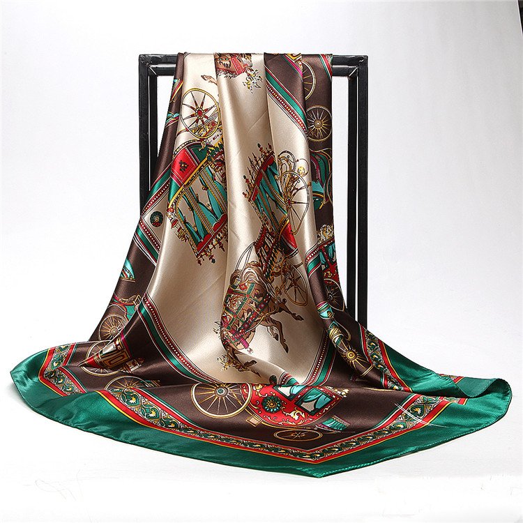 Latest design customized cotton printed big mocketer handkerchief kerchief bandana