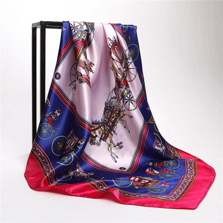 Latest design customized cotton printed big mocketer handkerchief kerchief bandana