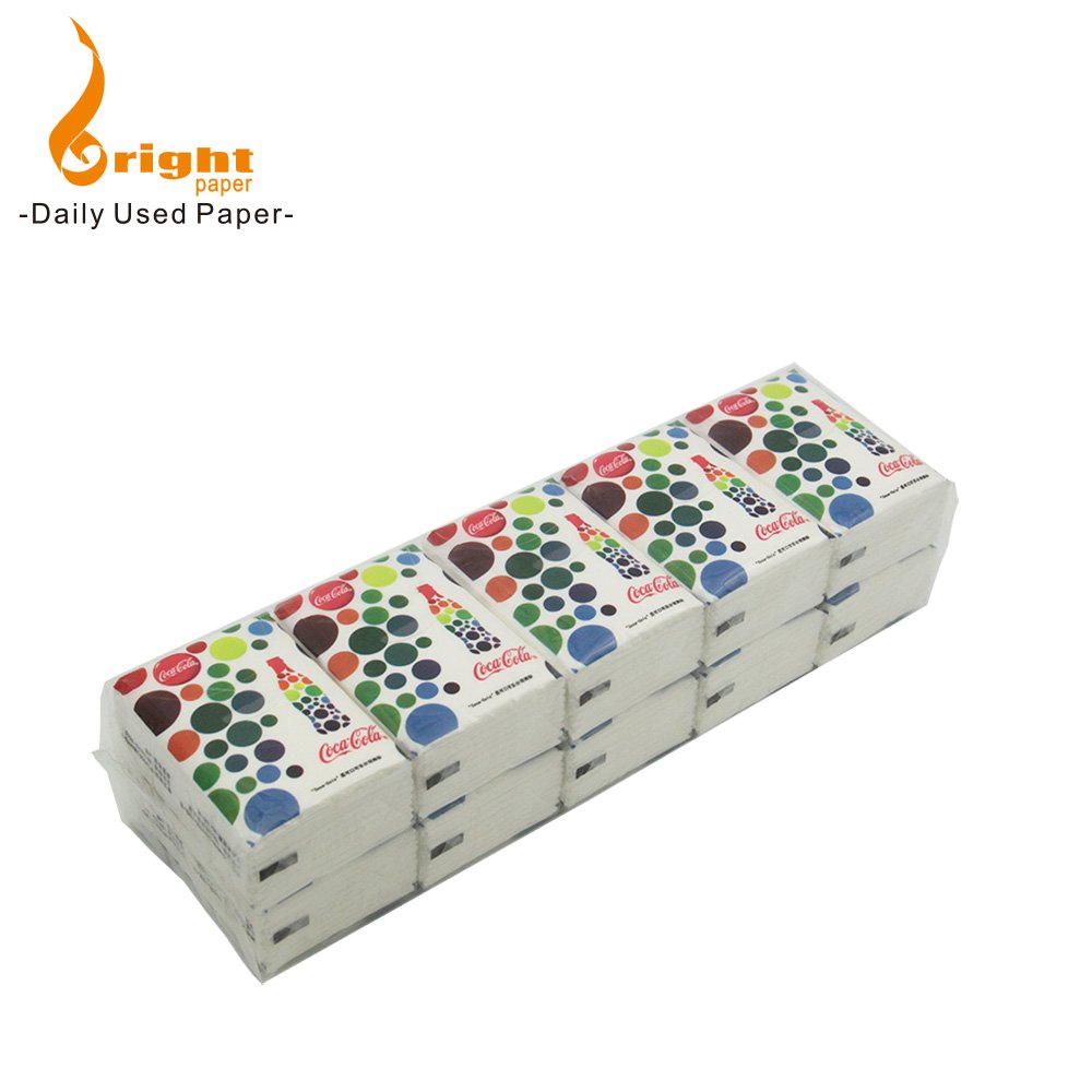OEM Design Pocket Handkerchief Mini Pack Facial tissue