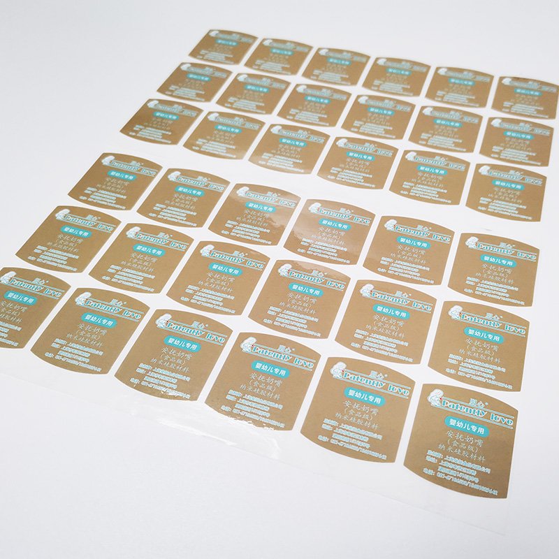 Custom designed Paper PVC PE BOPP PP vinyl brand perfume label for jars and bottles