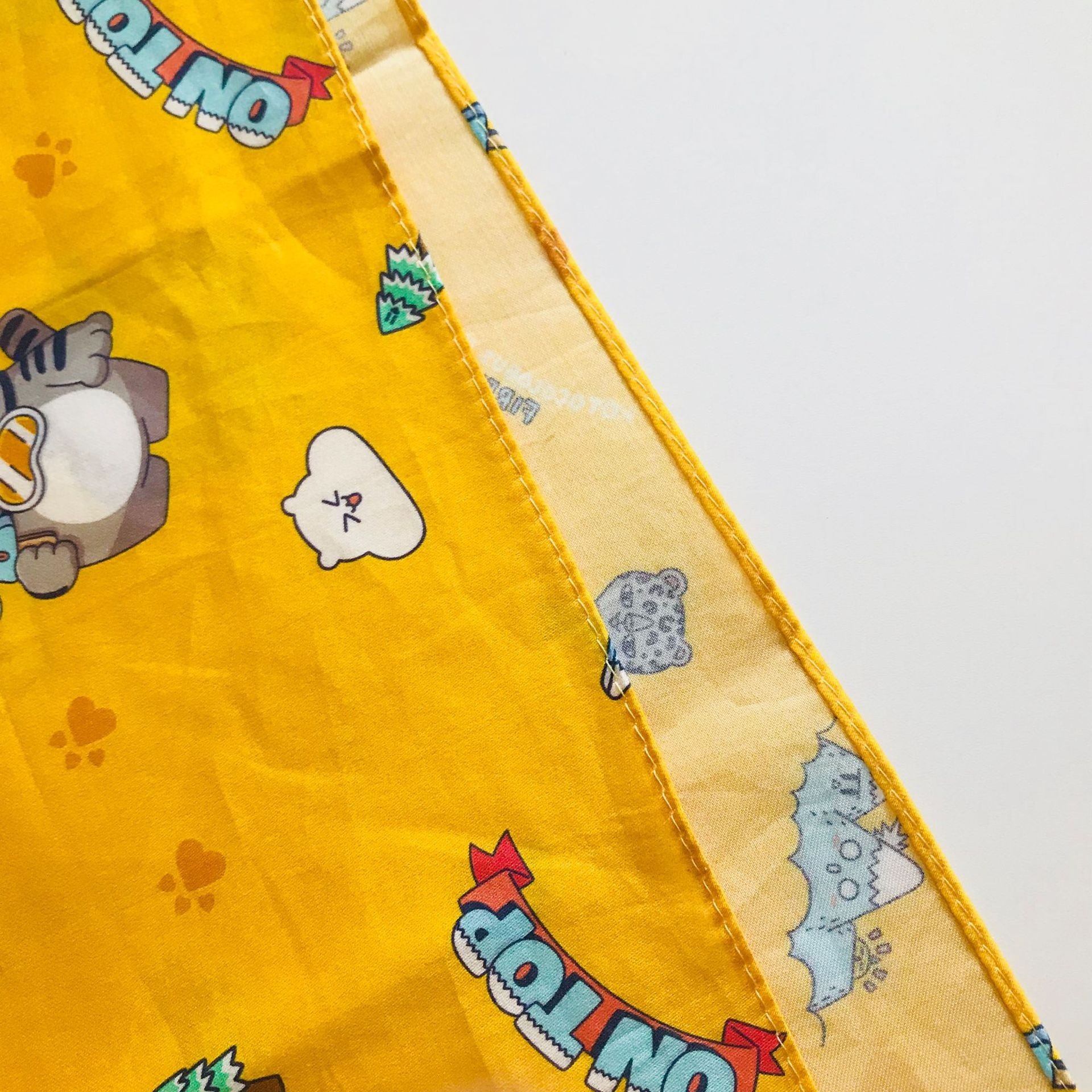 Personalized Custom Double Side Baby Handkerchief 100% Cotton