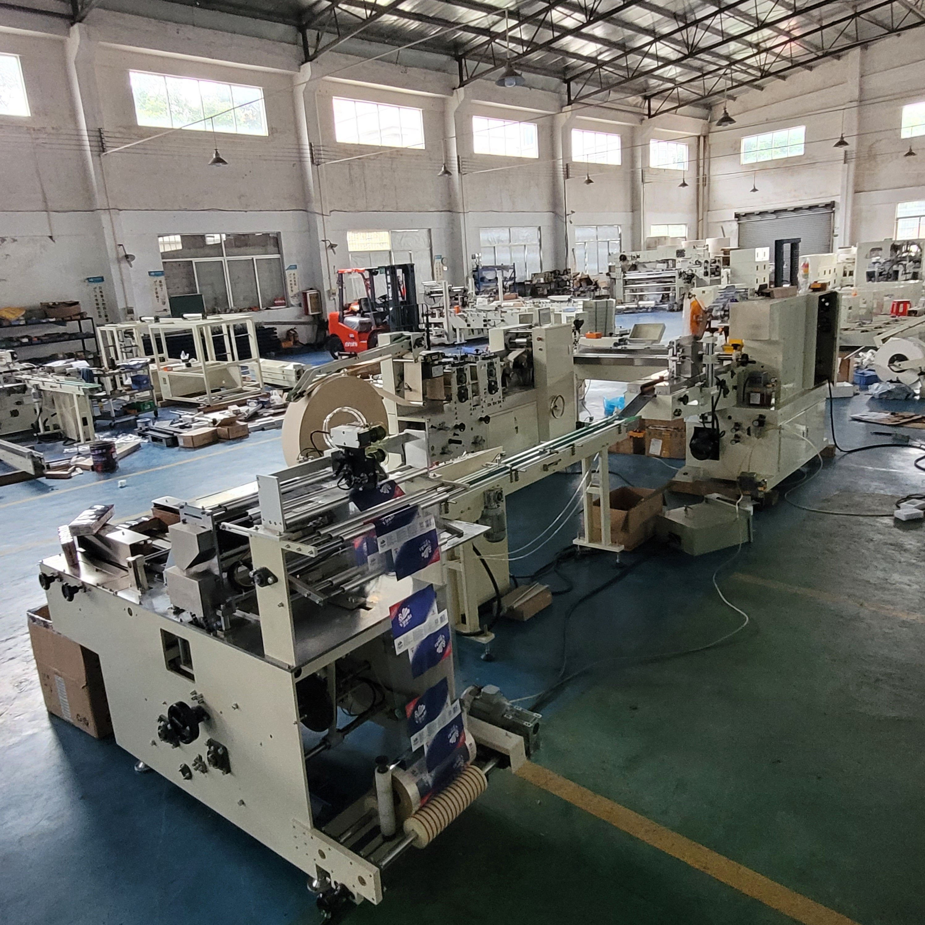 Full Automatic High Speed Handkerchief Tissue Machine