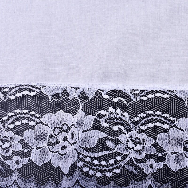 Factory Custom White Lace Handkerchief Good Price Product