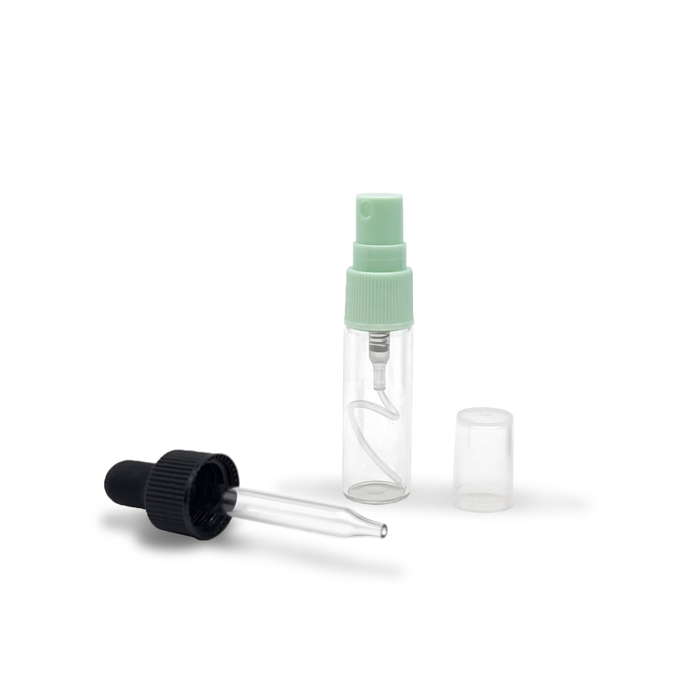 Leakproof Essential Oils Bottles Bottles with Dropper Glass 0.5oz 1oz 2oz 4oz Cosmetic Screen Printing