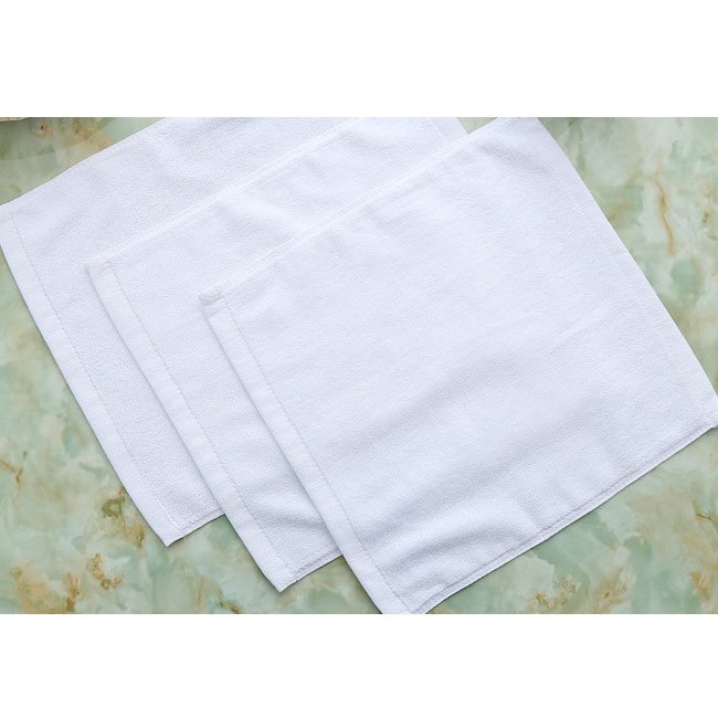 Handkerchief 100% cotton panuelos custom logo handkerchief men 100% cotton women's ladies white towel handkerchief