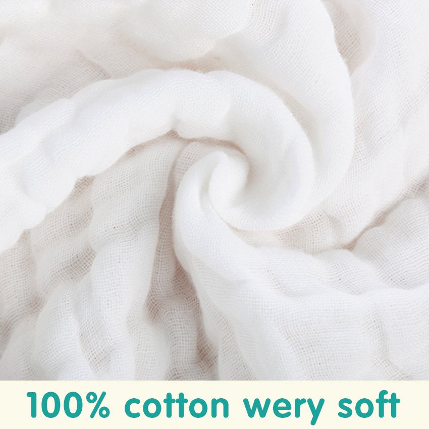 30*30cm Baby Handkerchief Square Baby Face Towel Muslin Cotton Infant Face Towel Wipe Cloth