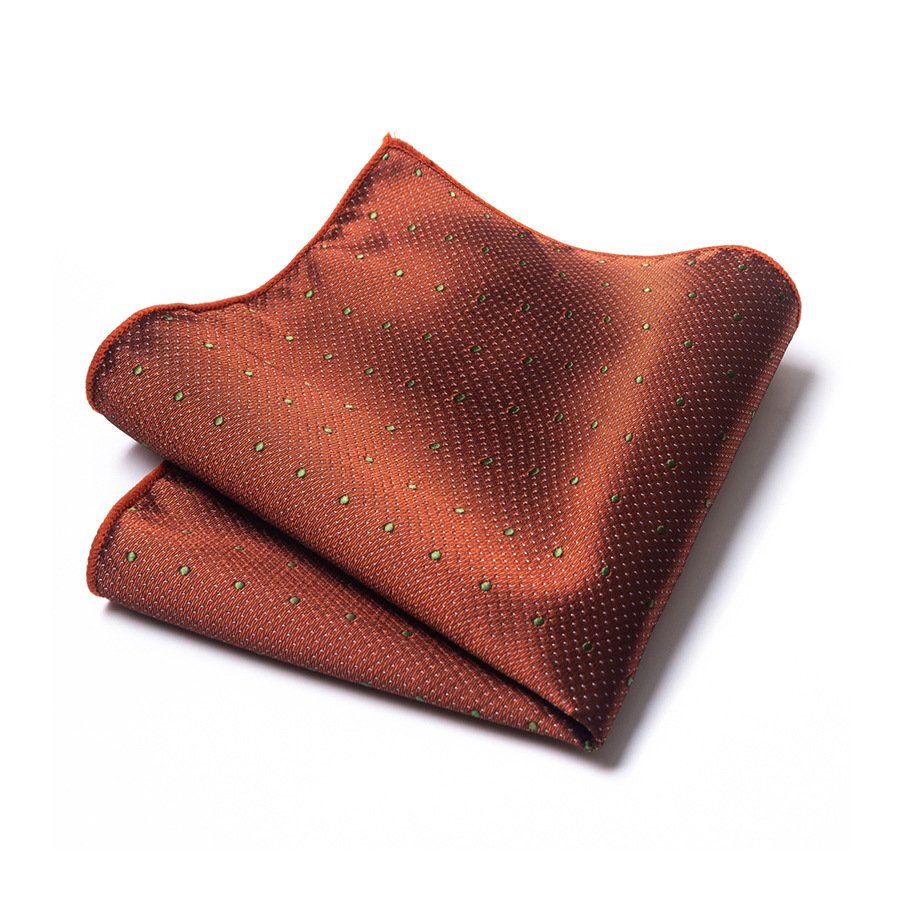 Wholesale Print Elegant Luxury Jacquard Handkerchief Wedding Pocket Square for Men