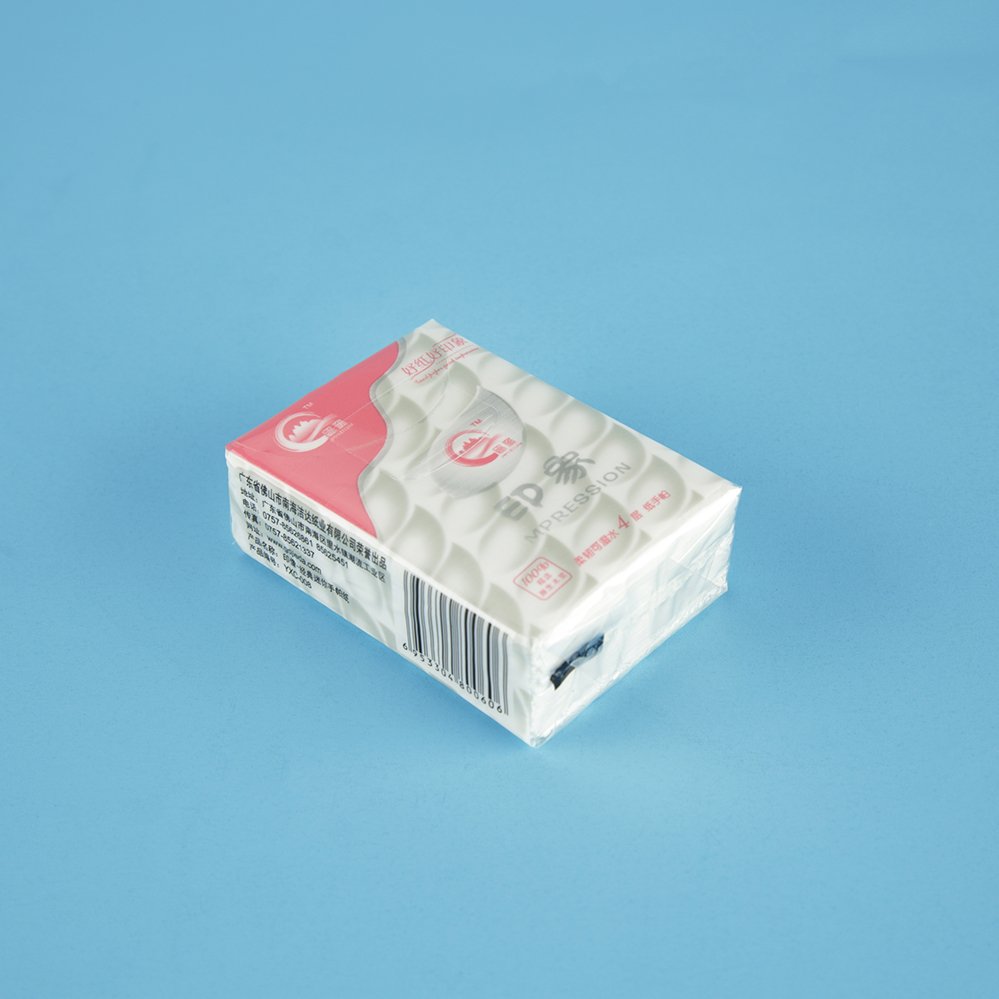 High quality 3ply pocket tissue paper, handkerchiefs pocket pack tissues custom wholesale