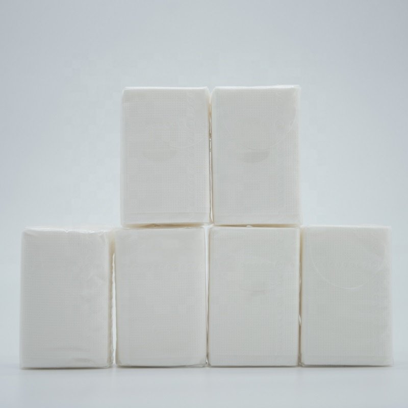 Soft Strong Handkerchief Cheap Factory Wholesale 1/2/3/4 ply Customized Transparent Packaging Pocket Tissue