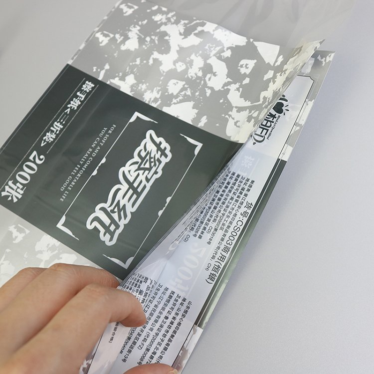 Eco-Friendly Manufacturers Plastic Packaging Film For Toilet Paper Napkins Paper Tissue Bags