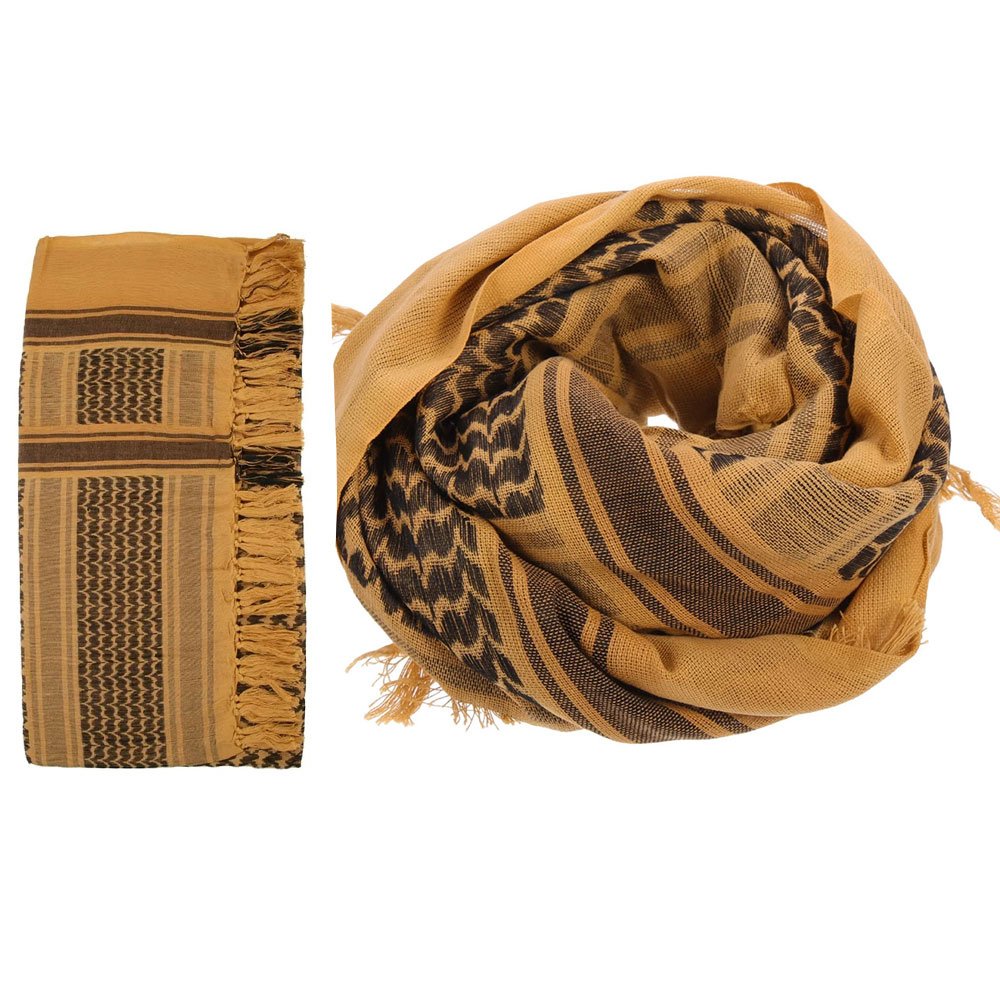 Ready To Ship 2023 New 43x43 Inch Unisex Handkerchief Cotton Fashion Camouflage Square Head Scarf Wrap Men's Yemeni Shemagh