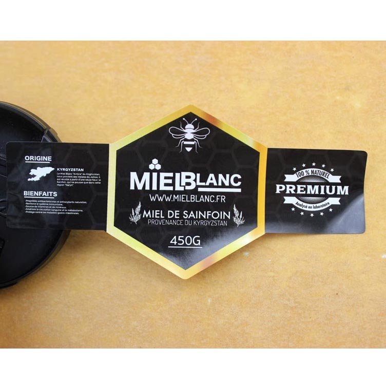Customized Printing Standard Size Vinyl Inkjet Roll Luxury Red White Wine Self Adhesive Logo Sticker Label For Liquor Bottles