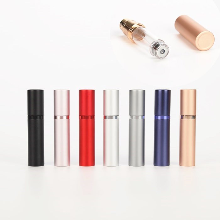 Manufacturers spot wholesale perfume bottle 5ml bottom fully bottled travel portable spray packaging perfume small empty bottle
