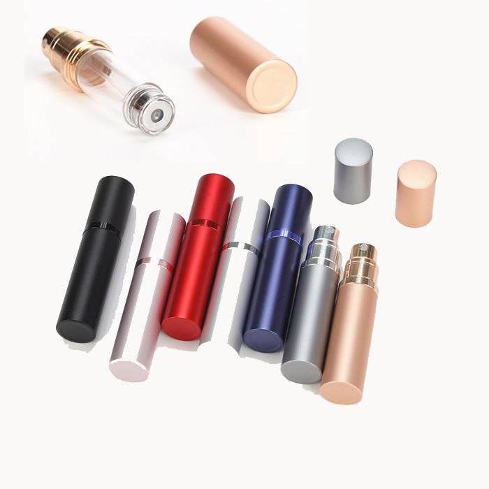 Manufacturers spot wholesale perfume bottle 5ml bottom fully bottled travel portable spray packaging perfume small empty bottle