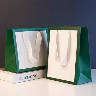 2024 New DW Custom Shoes Branded store Printed paper bags with your own logo cardboard Shopping Paper Bag gift bags